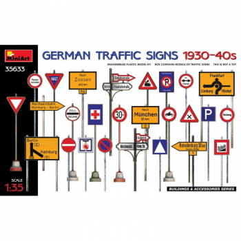 GERMAN TRAFFIC SIGNS 1930-1940’S